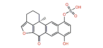 Xestoquinol sulfate